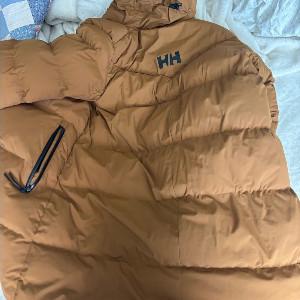 Helly Hansen Tan Ski puffer Insulated Jacket - Picture 5 of 9